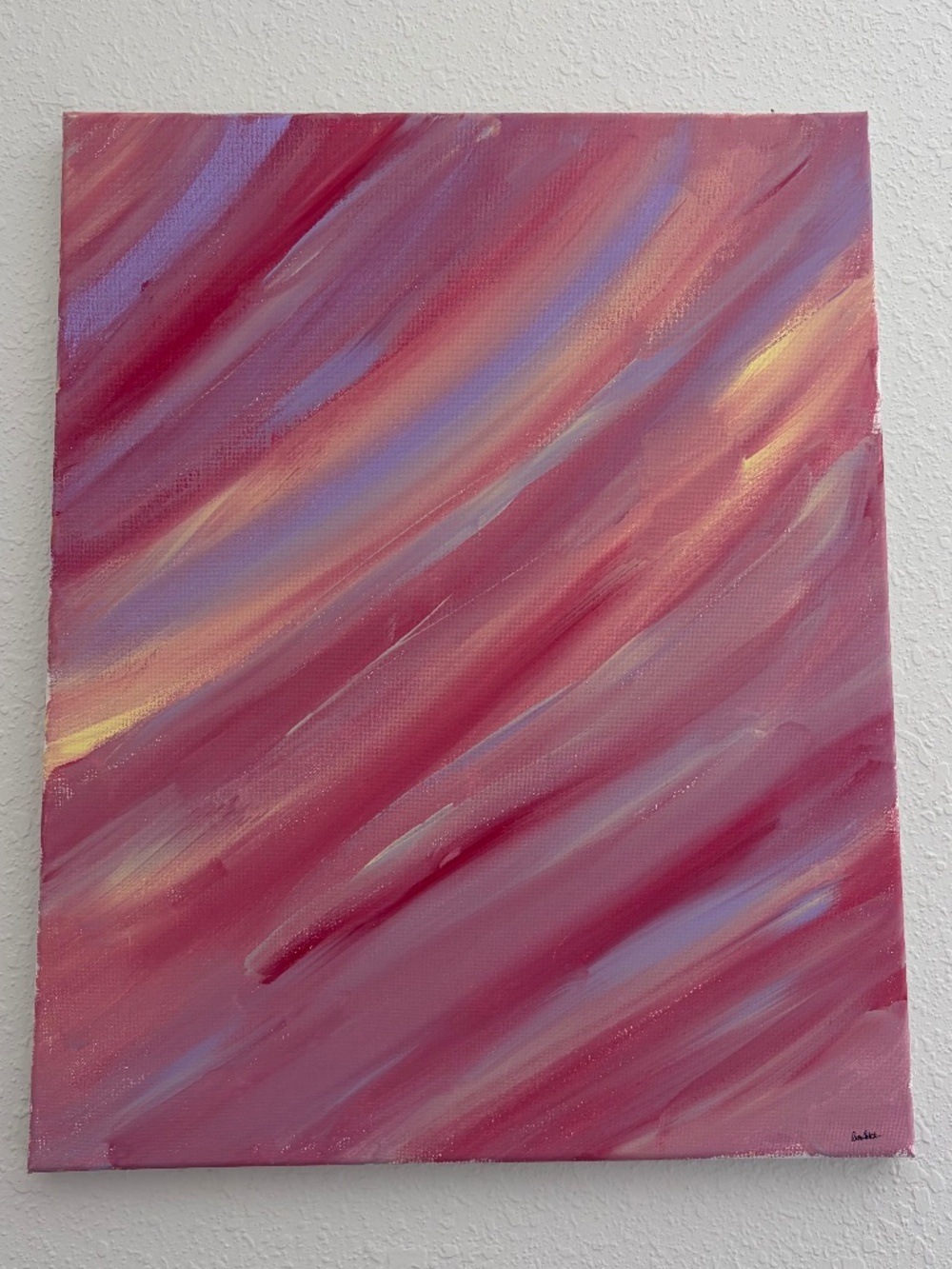 Local Artist's Acrylic Paint Canvas Art 16x20